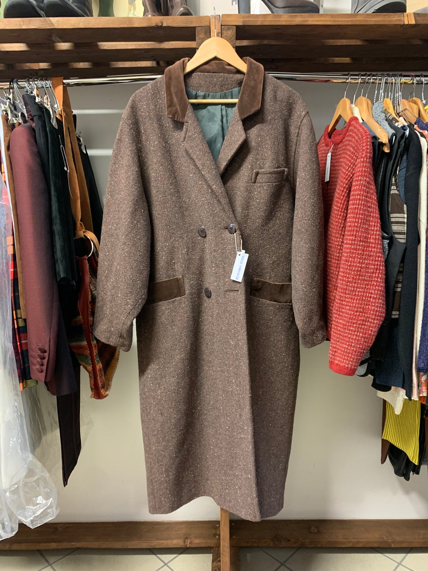 Cappotto Vintage Wool Tweed