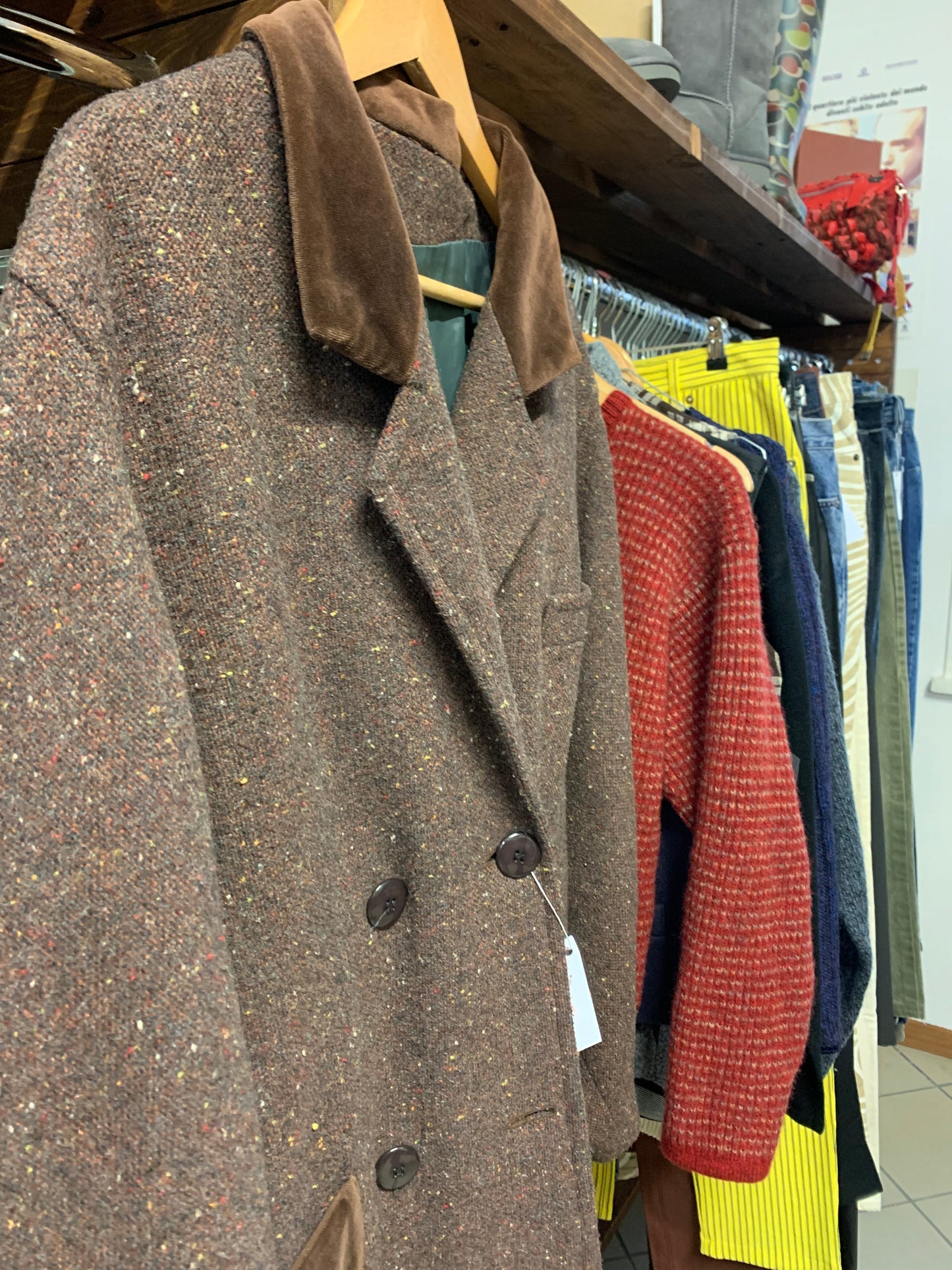 Cappotto Vintage Wool Tweed