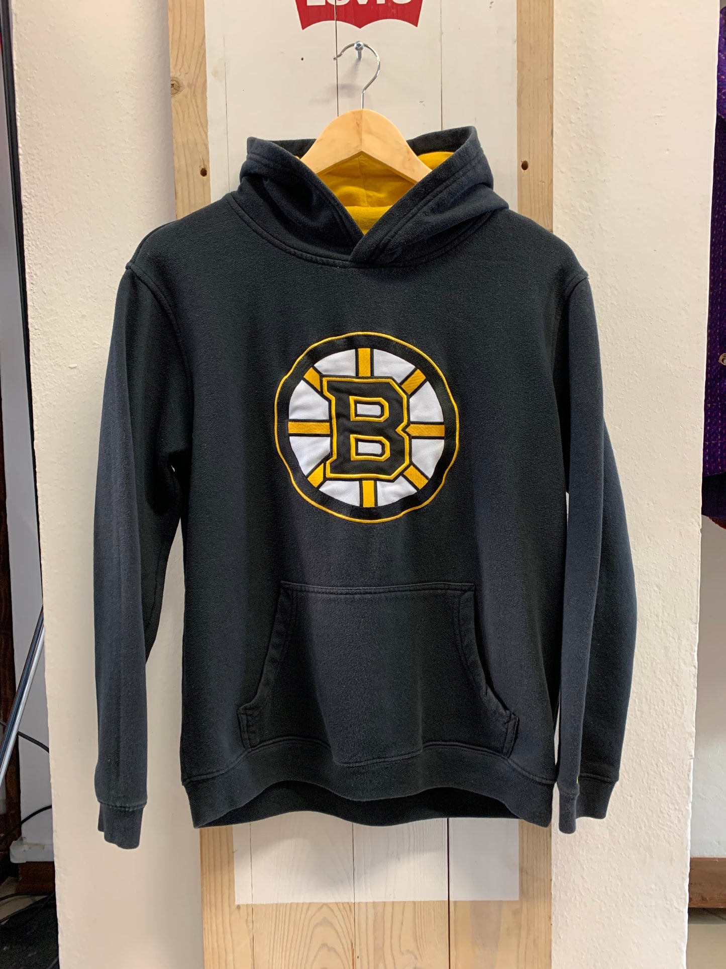 Felpa cappuccio REEBOK NHL BRUINS tg S